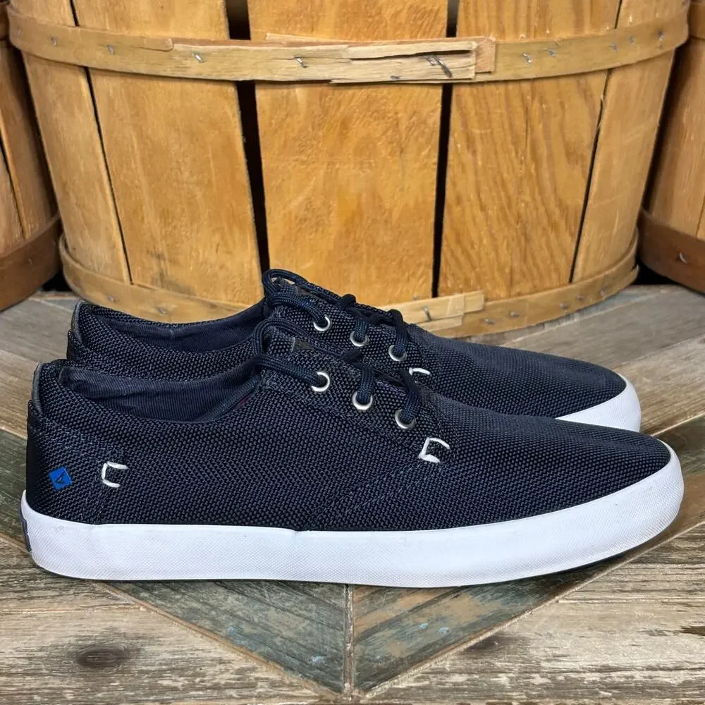 Sperry Bodie Navy Knit Textile Washable Comfort Sneakers Boys Size 3